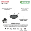 Meyer Circulon Nonstick Hard Anodised Flat Tawa 28cm