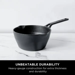 Meyer Cast Iron Deep Skillet / Saucepan 18cm 48244