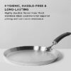 Meyer Trivantage Stainless Steel Flat Tawa 28cm (Nickel Free)
