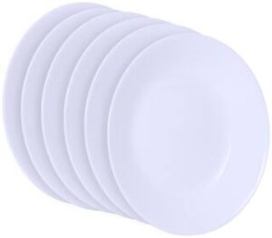 Corelle Livingware White Small Plate 17cm 6pcs Set