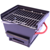 Portable Small Charcoal Barbeque Grill for Picnic, Camping & Outdoor Cooking | Easy-to-Carry BBQ for Home & Travel