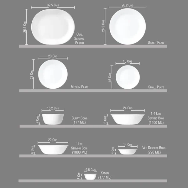 Corelle Livingware Curry/Noodle Bowl 900ml 1Pcs