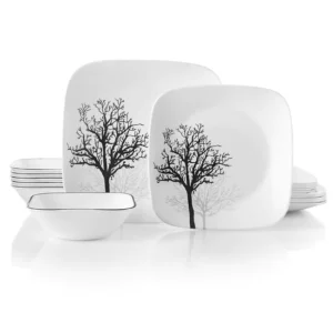 Corelle Dinner Set 21Pcs Timber Shadows
