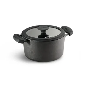 Tramontina Titanex Cast Iron Casserole with Glass Lid