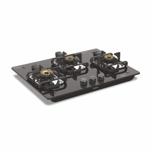 Vidiem VOGUE V1 Glass Cooktop 3 Burner Gas Stove