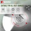 Bergner Argent Samsara Tri-Ply Stainless Steel Roti Tawa 26cm