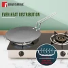 Bergner Argent Samsara Tri-Ply Stainless Steel Roti Tawa 26cm