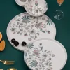 VG Stellar Jacobean Porcelain Dining Collection Dinner Set – 35 Pieces