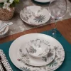 VG Stellar Jacobean Porcelain Dining Collection Dinner Set – 35 Pieces