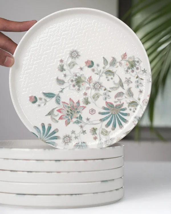VG Stellar Jacobean Porcelain Dining Collection Dinner Set – 35 Pieces