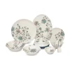 VG Stellar Jacobean Porcelain Dining Collection Dinner Set – 35 Pieces