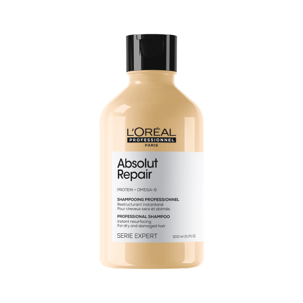 Loreal Professional Absolut Repair Shampoo For Dry and Damaged Hair With Protein & Omega-9 300ml