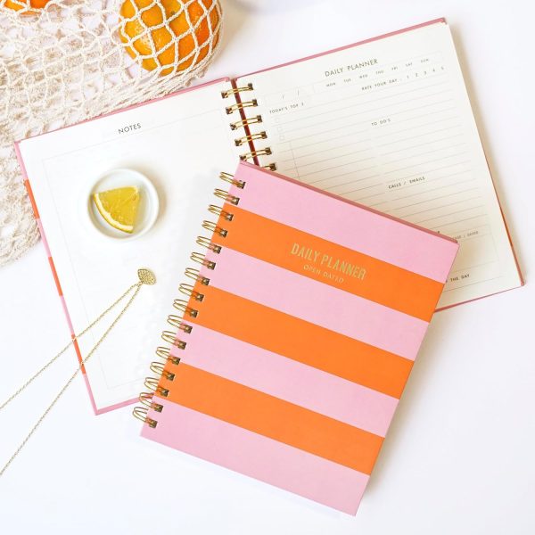 Daily Planner Blush And Bloom 150Pgs -7MM