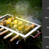 Kwiklander SS BBQ Grill GRX01G – Stainless Steel Charcoal Barbeque for Home & Outdoor Cooking