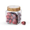 Treo Woody Cube Glass Jar | Airtight Kitchen Storage Container