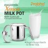 Prabha Xenon Milk Pot with Lid – Durable Stainless Steel Cookware