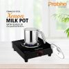 Prabha Xenon Milk Pot with Lid – Durable Stainless Steel Cookware
