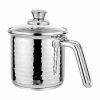 Prabha Xenon Premium Hammered Stainless Steel Milk Pot