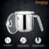 Prabha Xenon Milk Pot with Lid – Durable Stainless Steel Cookware