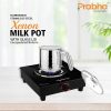 Prabha Xenon Milk Pot with Lid – Durable Stainless Steel Cookware
