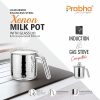 Prabha Xenon Premium Hammered Stainless Steel Milk Pot