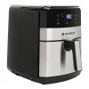 Faber FAF 6.5L Stainless Steel Air Fryer – Black | Digital Healthy Oil-Free Cooking