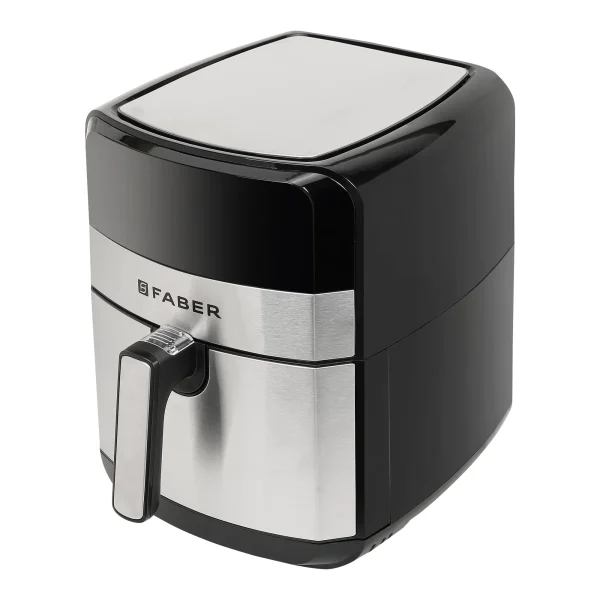 Faber FAF 6.5L Stainless Steel Air Fryer – Black | Digital Healthy Oil-Free Cooking
