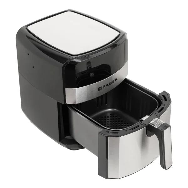 Faber FAF 6.5L Stainless Steel Air Fryer – Black | Digital Healthy Oil-Free Cooking