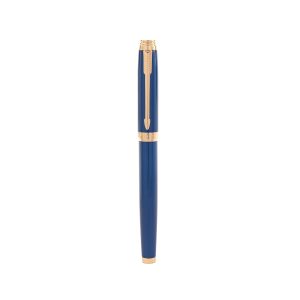 Parker Gold Tip Rollerball Pen ? Ambient Blue Ink, Luxury Writing Instrument