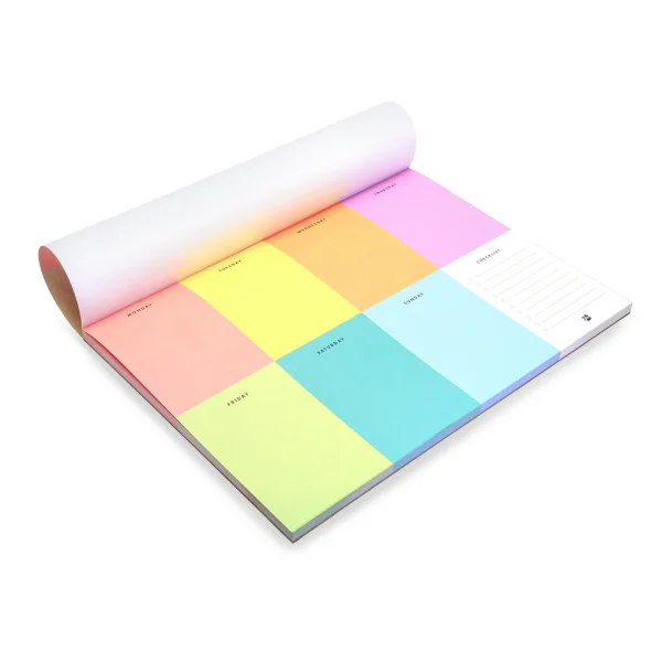 Weekly Desk Pad Colour Block Planner For Office & Home – 7MM