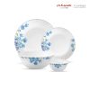 Laopala Diva Classique Collection Dinner Set 19Pcs – Aster Blue Opalware Dining Set