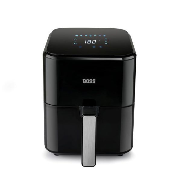 BOSS SmartFry Air Fryer B-551 – Healthy Oil-Less Cooking, 5.5L Capacity, Digital Touchscreen