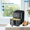 BOSS SmartFry Air Fryer B-551 – Healthy Oil-Less Cooking, 5.5L Capacity, Digital Touchscreen