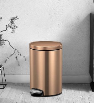 Obsessions Eko Step Pedal Bin 8L – Artistic Home & Office Dustbin 9115