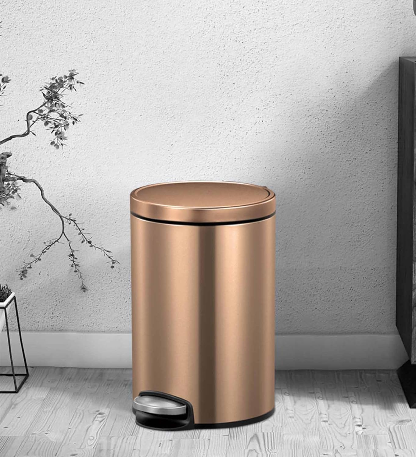 Obsessions Eko Step Pedal Bin 8L – Artistic Home & Office Dustbin 9115