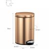 Obsessions Eko Step Pedal Bin 8L – Artistic Home & Office Dustbin 9115