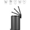 Obsessions Eko Step Bin Artistic – 5L Stainless Steel Pedal Dustbin