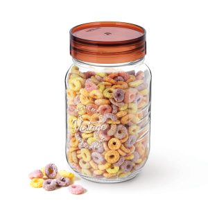 Treo Vintage Glass Jar – Airtight Storage Container for Kitchen and Pantry