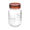 Treo Vintage Glass Jar – Airtight Storage Container for Kitchen and Pantry