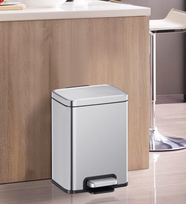 Obsessions Eko Step Bin – 6L Trash Waste Bin