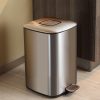 Obsessions EKO Regent Step Trash Bin 6L – Stainless Steel Pedal Dustbin