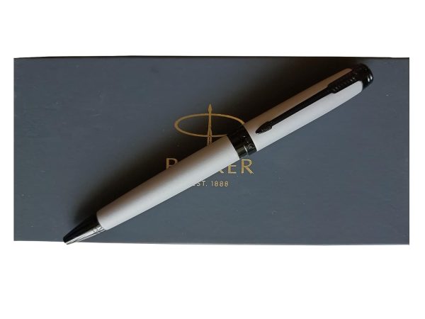 Parker BMT Roller Ball & Ball Pen Set ? Ambient Dark Grey Ballpoint and Roller Ball Pen