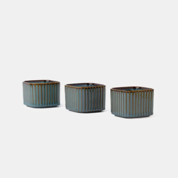 Rena Teal Cube Hostware Set of 3