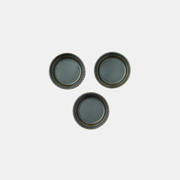 Teal Cirque Bowl Hostware Set of 3