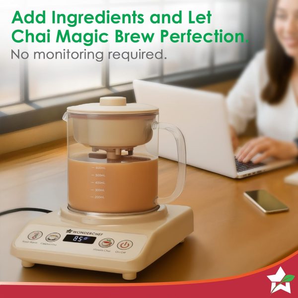 Wonderchef Chai Maker – Electric Tea & Chai Brewer