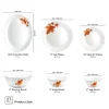 Treo Aurella Fluted Opalware Dinner Set 27 Pcs – Mapelle Design