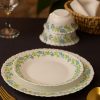 Treo Aurella Fluted Opalware Dinner Set 27 Pcs – Verdinia Design