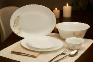 Treo Aurella Fluted Opalware Dinner Set 27 Pcs – Selene Design