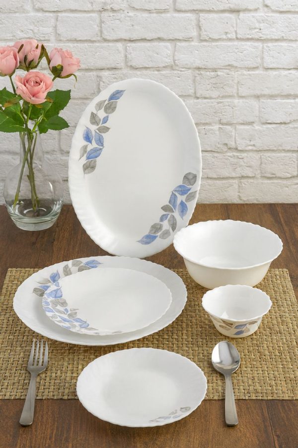Treo Aurella Fluted Opalware Dinner Set 27 Pcs – Lunis Design
