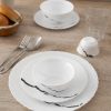 Treo Aurella Fluted Opalware Dinner Set 21 Pcs – Stria Design
